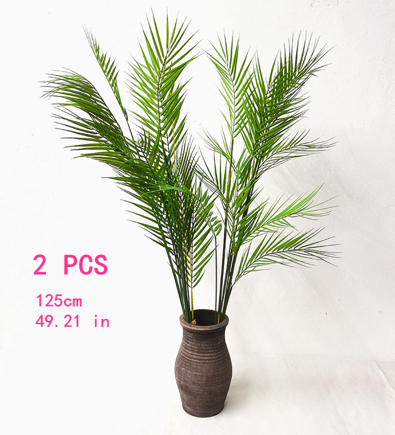 Ficus Lyrata Tree - Большая искусственная пальма, зеленые тропические искусственные